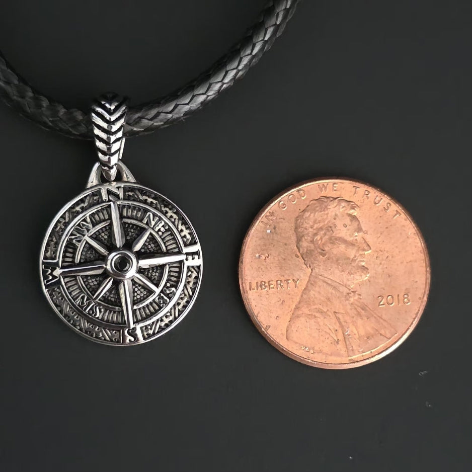 Vowryn Waymark Vegvisir Cord Necklace