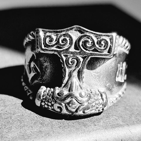 Vowryn Ironform Geometric Ring