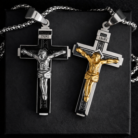 Vowryn Calvary Crucifix Necklace