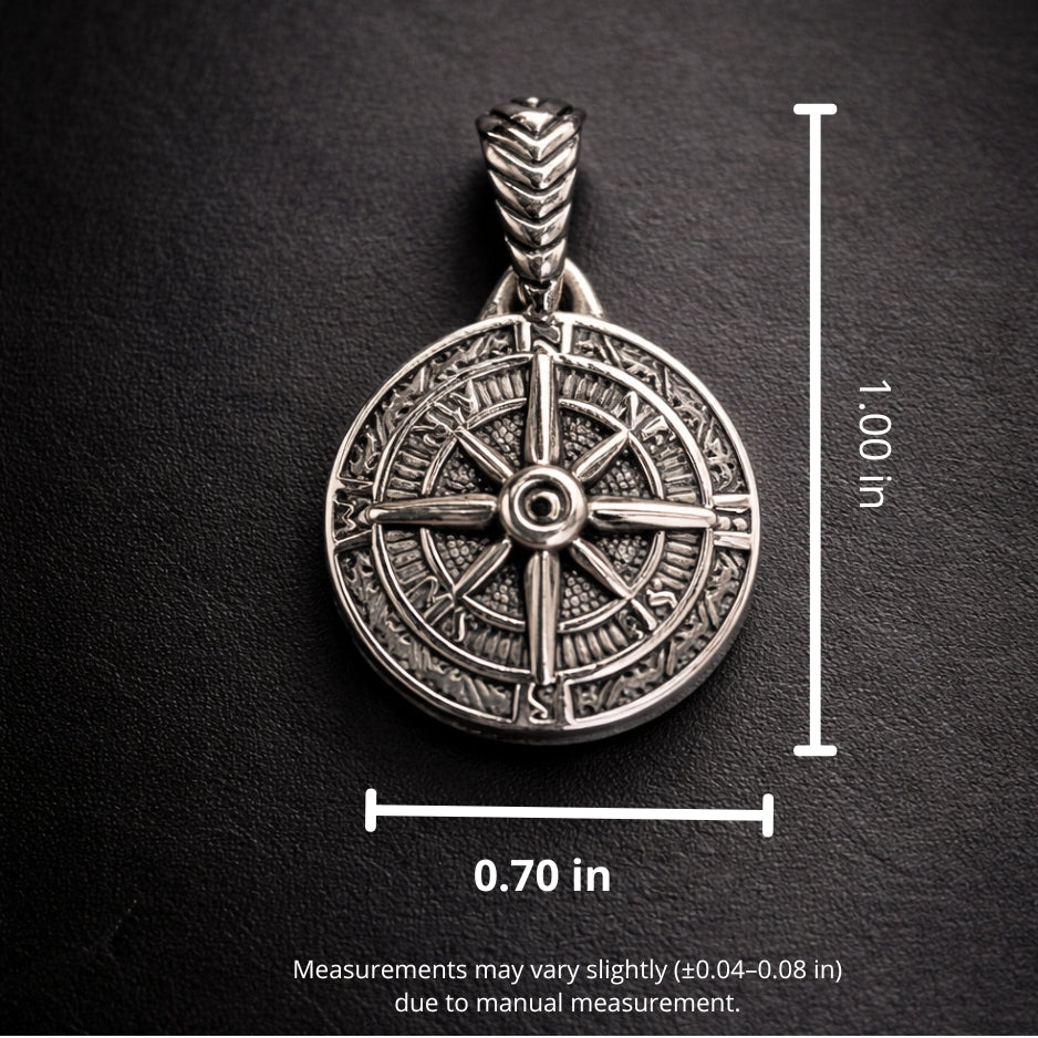 Vowryn Waymark Vegvisir Cord Necklace