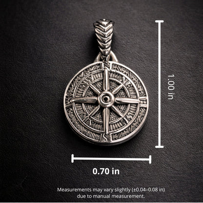 Vowryn Waymark Vegvisir Cord Necklace