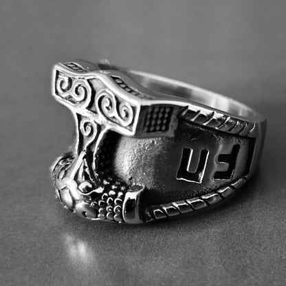 Vowryn Ironform Geometric Ring