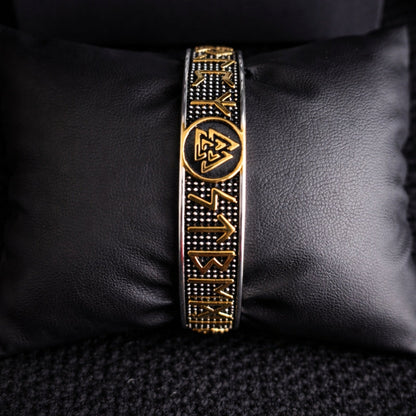 Vowryn Runebound Valknut Bracelet