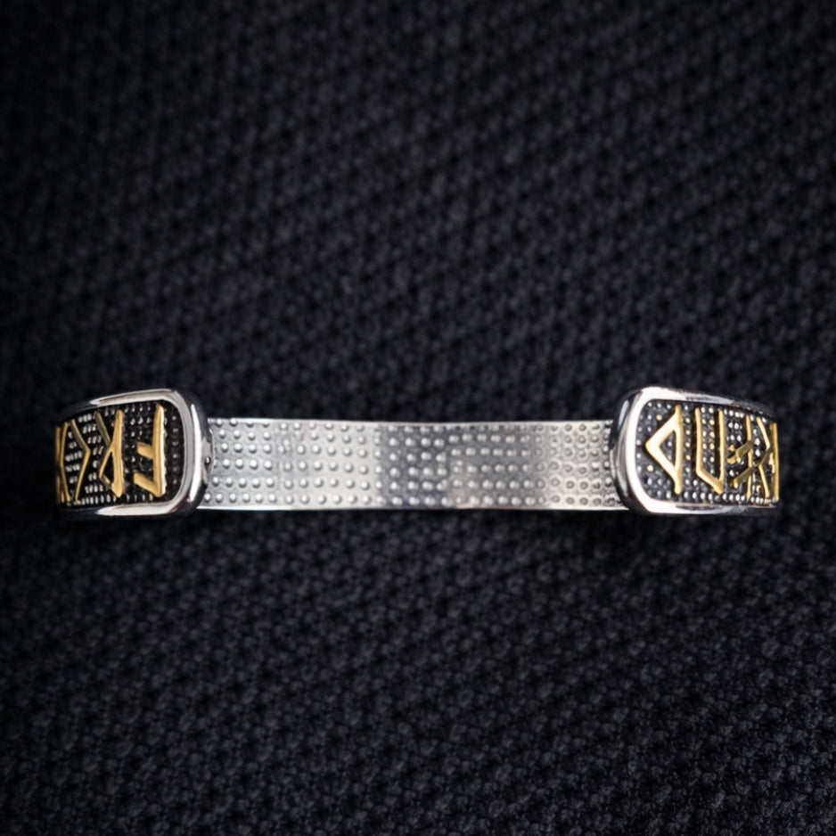 Vowryn Runebound Valknut Bracelet