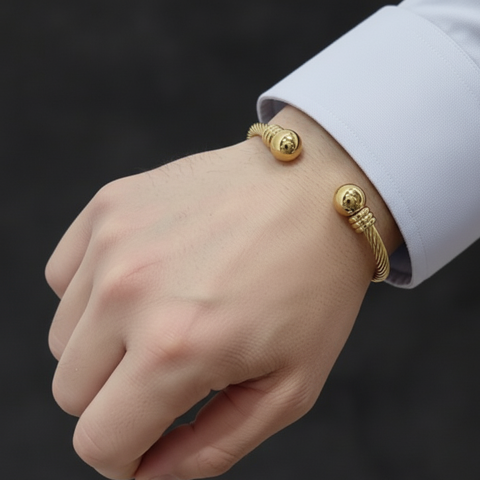 Vowryn Axis Geometric Bracelet