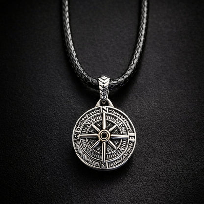 Vowryn Waymark Vegvisir Cord Necklace