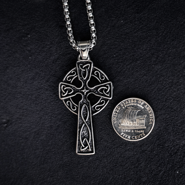 Vowryn Heritage Celtic Cross Necklace