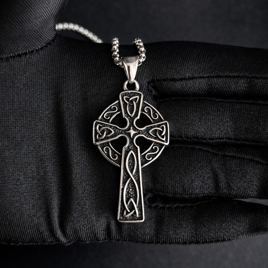Vowryn Heritage Celtic Cross Necklace
