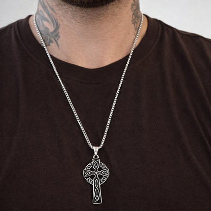 Vowryn Heritage Celtic Cross Necklace