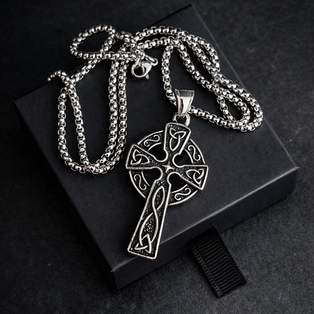 Vowryn Heritage Celtic Cross Necklace