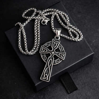 Vowryn Heritage Celtic Cross Necklace