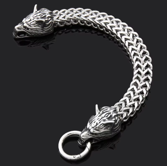 Vowryn Fenrir Twin-Head Bracelet