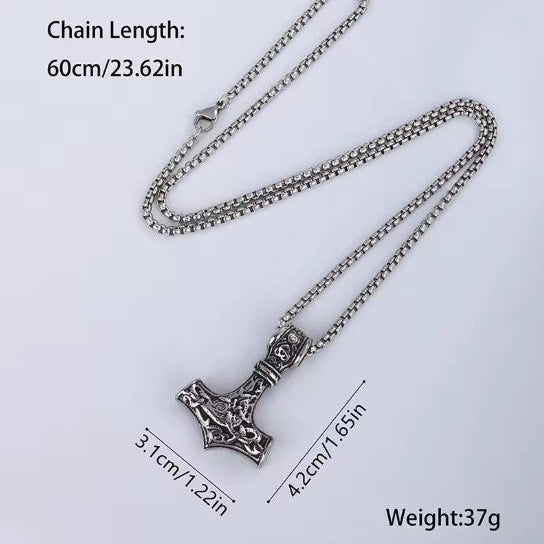 Vowryn Stormbearer Mjolnir Necklace