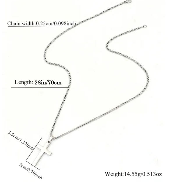 Vowryn Essential Cross Necklace
