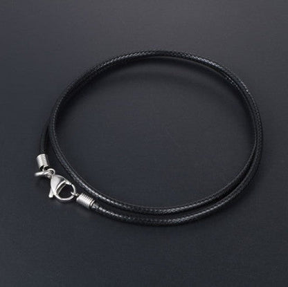 Vowryn Linear Wax Cord Necklace