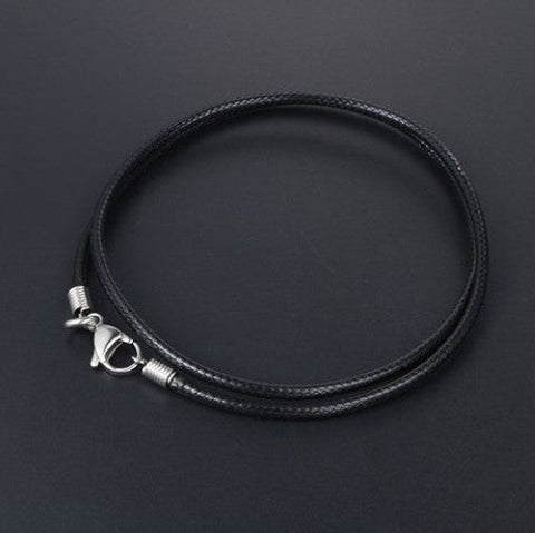 Vowryn Linear Wax Cord Necklace
