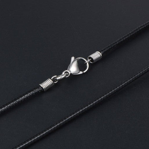 Vowryn Linear Wax Cord Necklace