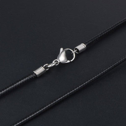 Vowryn Linear Wax Cord Necklace