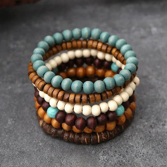 Vowryn Earthstone Six Bracelet Set