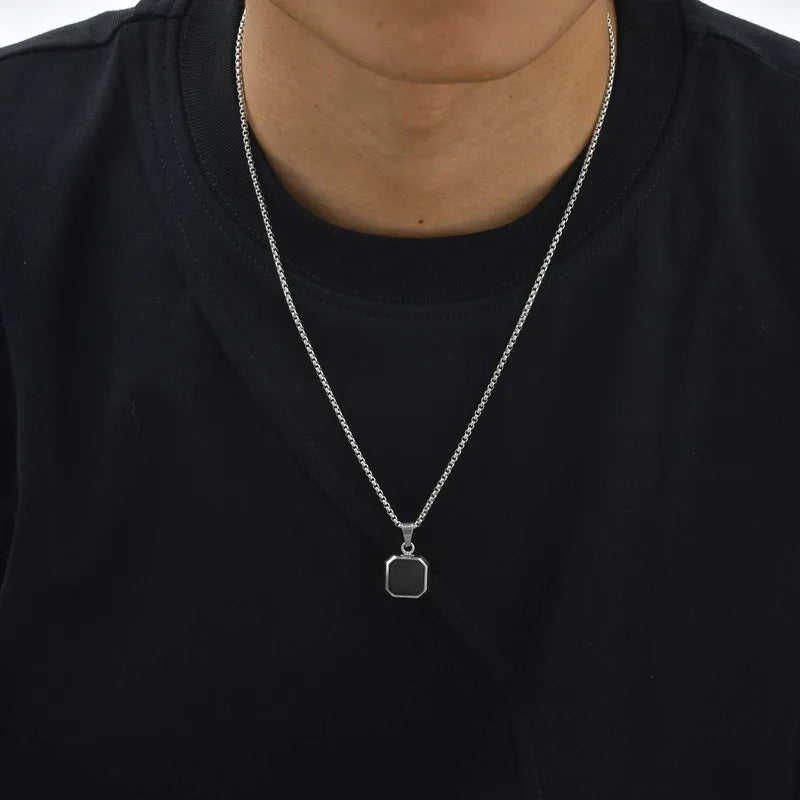 Vowryn Monolith Square Necklace