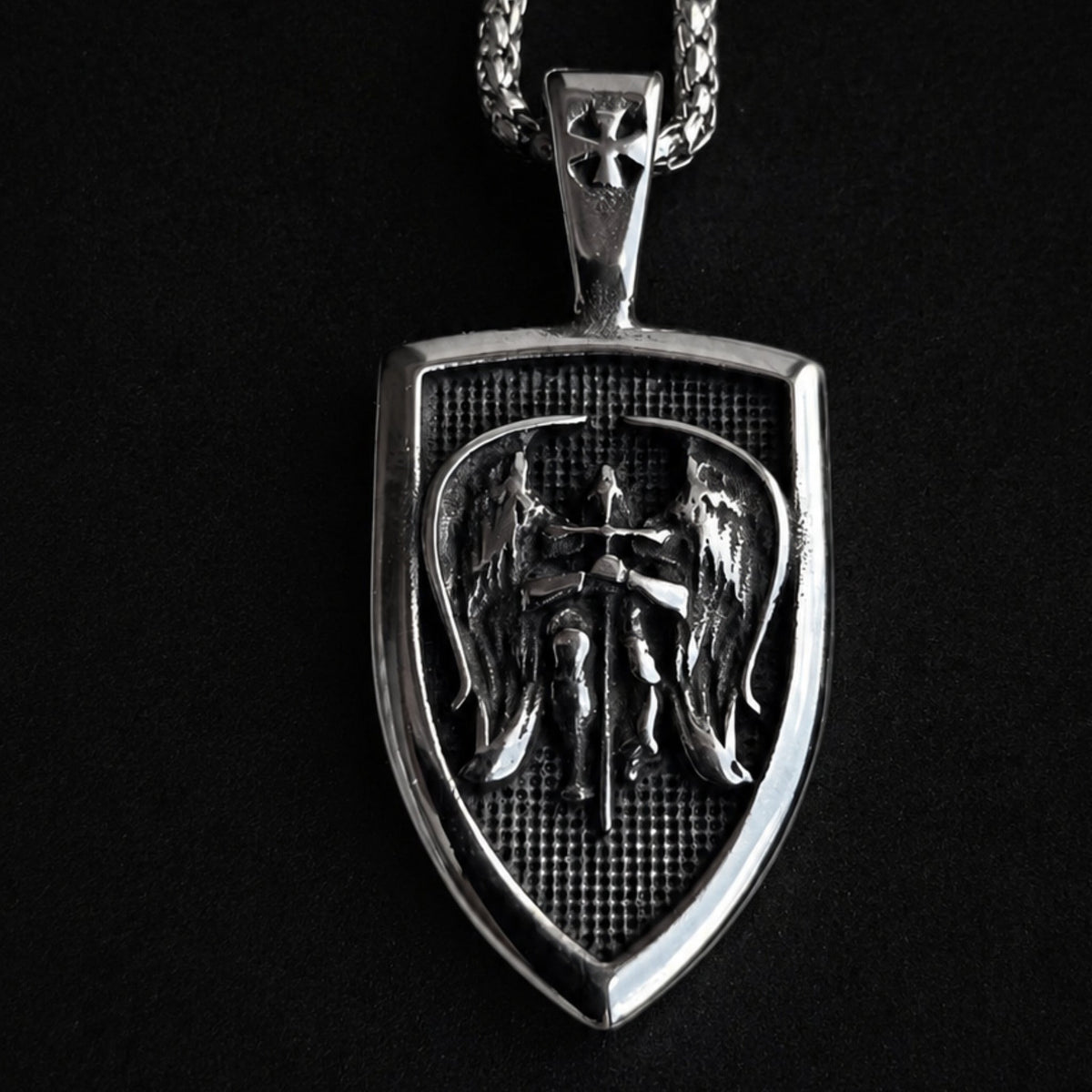 Vowryn Seraph Sword & Wings Necklace