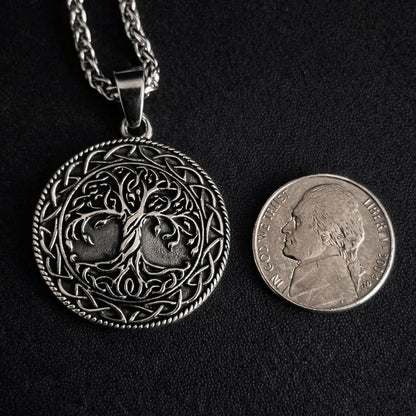 Vowryn Flourish Tree of Life Necklace for Women