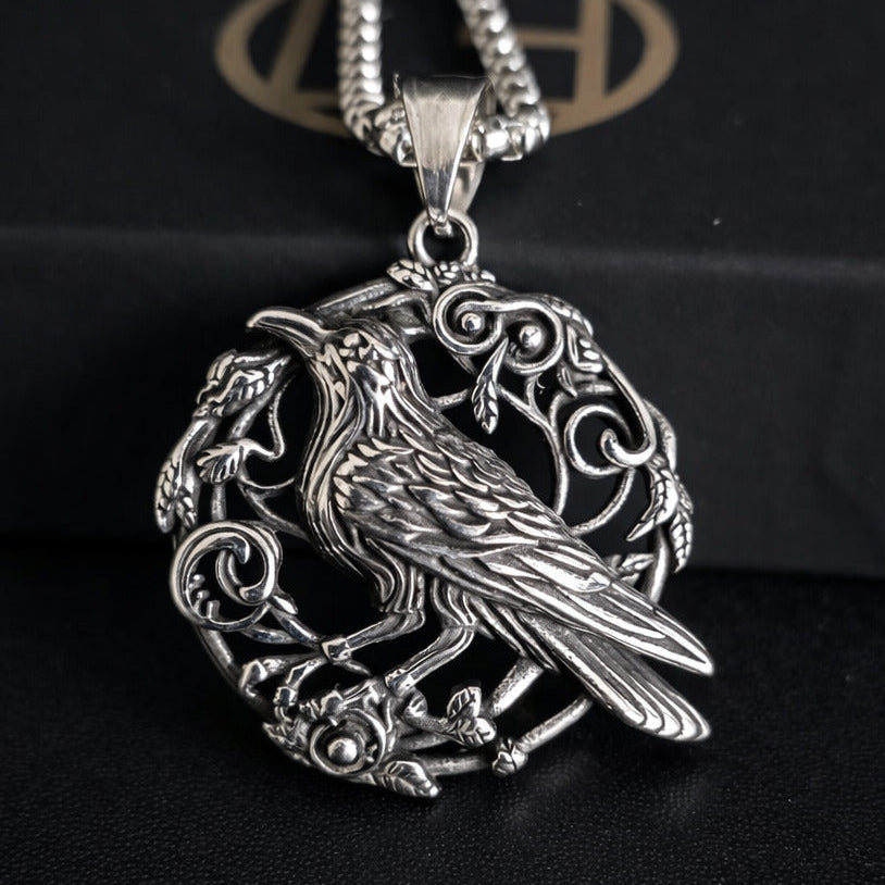 Vowryn Ravenwise Pendant Necklace for Women