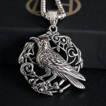 Vowryn Ravenwise Pendant Necklace for Women
