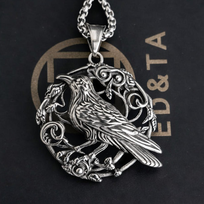 Vowryn Ravenwise Pendant Necklace for Women