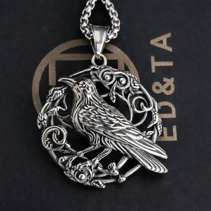 Vowryn Ravenwise Pendant Necklace for Women