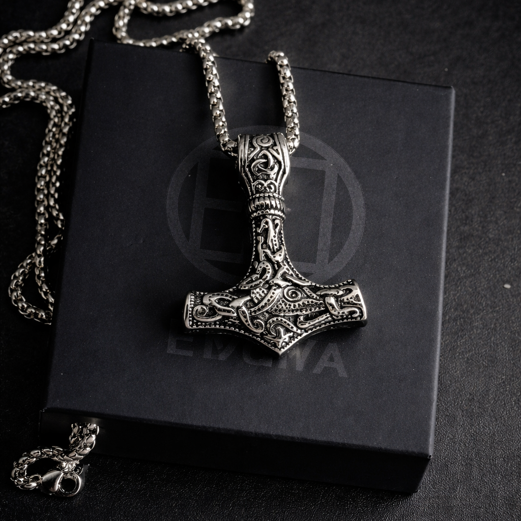 Vowryn Stormbearer Mjolnir Necklace