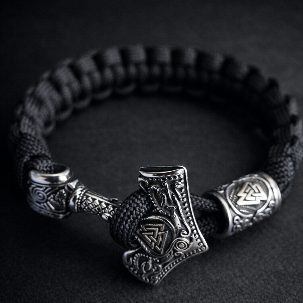 Vowryn Thundercord Mjolnir Bracelet