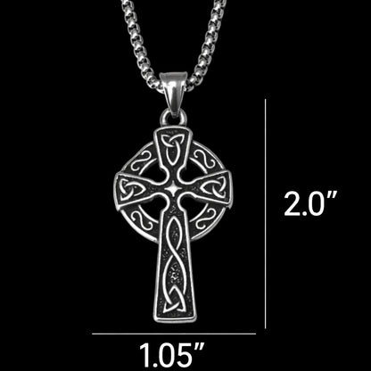 Vowryn Heritage Celtic Cross Necklace