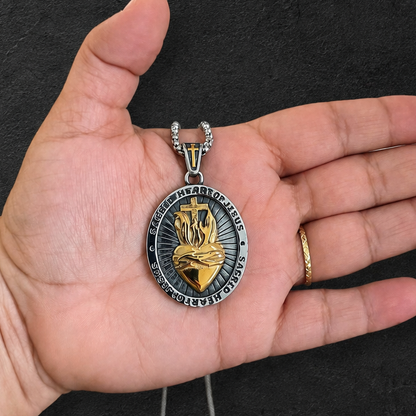 Vowryn Sacred Flame Reversible Medallion