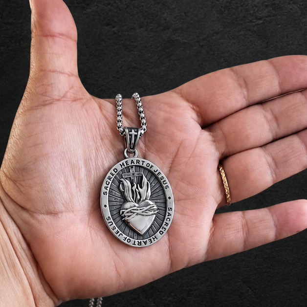 Vowryn Sacred Flame Reversible Medallion