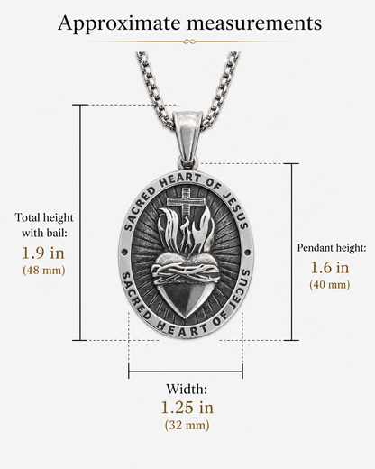 Vowryn Sacred Flame Reversible Medallion