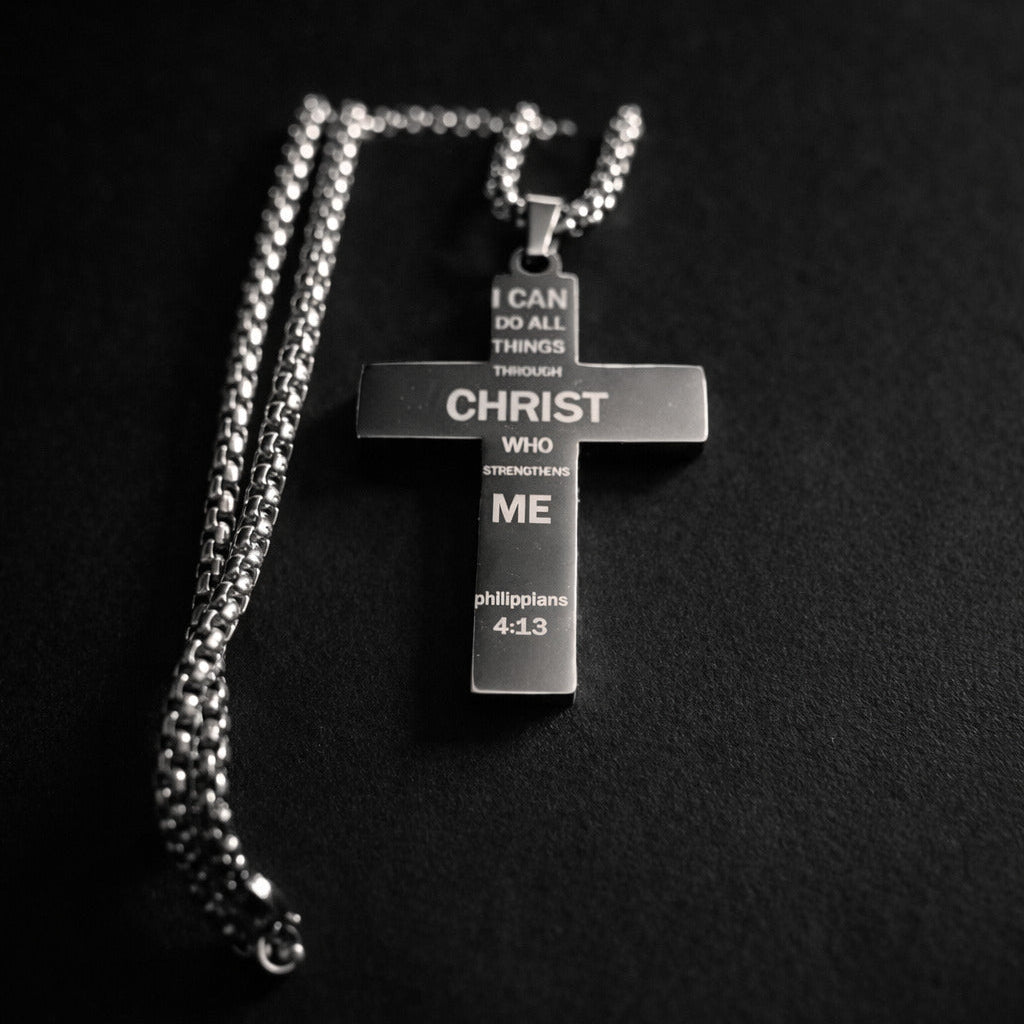 Vowryn Patriot Faith Cross Necklace