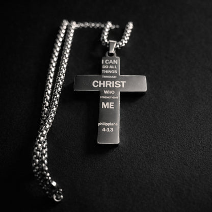 Vowryn Patriot Faith Cross Necklace