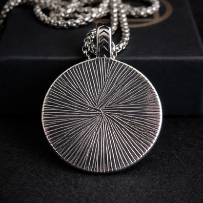 Vowryn Spartan Oath Helmet Necklace