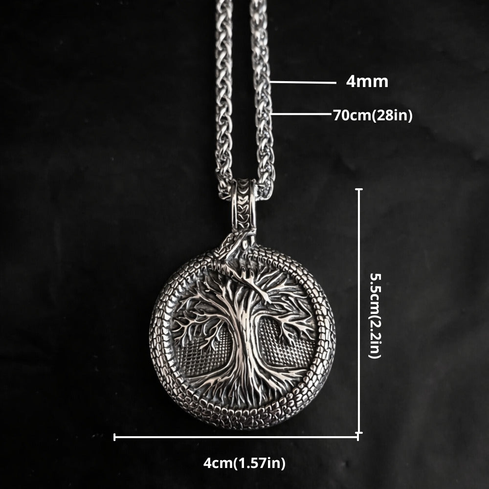 Vowryn Worldtree Helm of Awe Necklace