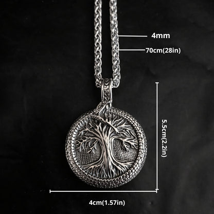 Vowryn Worldtree Helm of Awe Necklace
