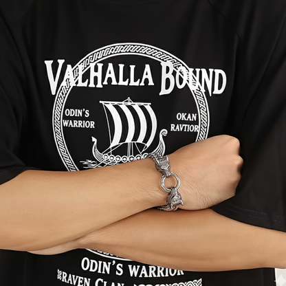 Vowryn Fenrir Twin-Head Bracelet