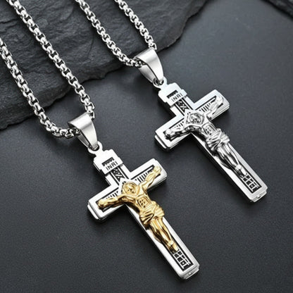 Vowryn Calvary Crucifix Necklace