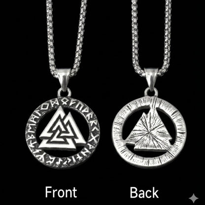 Vowryn Threefold Valknut Necklace