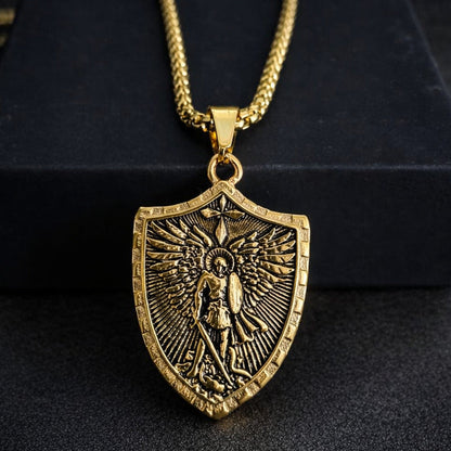 Vowryn Guardian Michael Armor Necklace