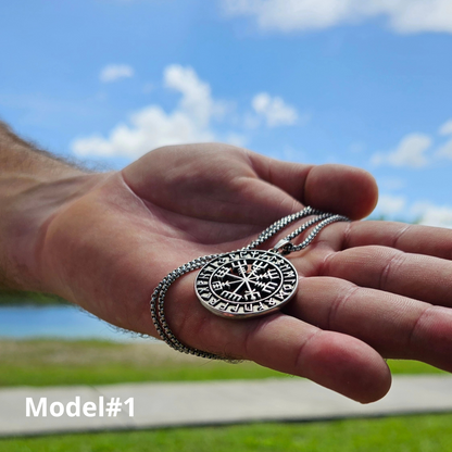 Vowryn Northmark Vegvisir Necklace