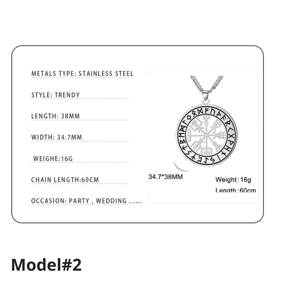 Vowryn Northmark Vegvisir Necklace