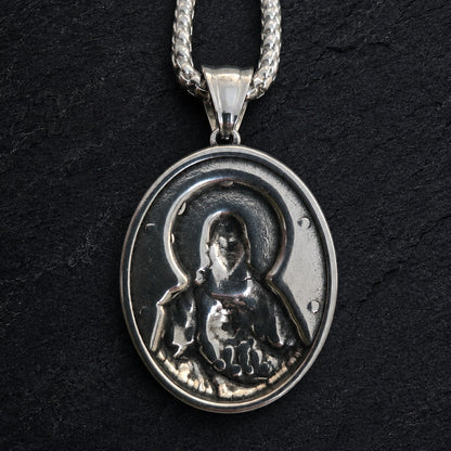 Vowryn Sacred Flame Jesus Medallion