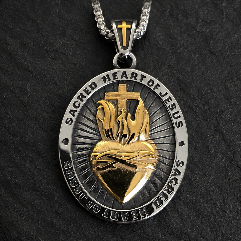 Vowryn Sacred Flame Reversible Medallion