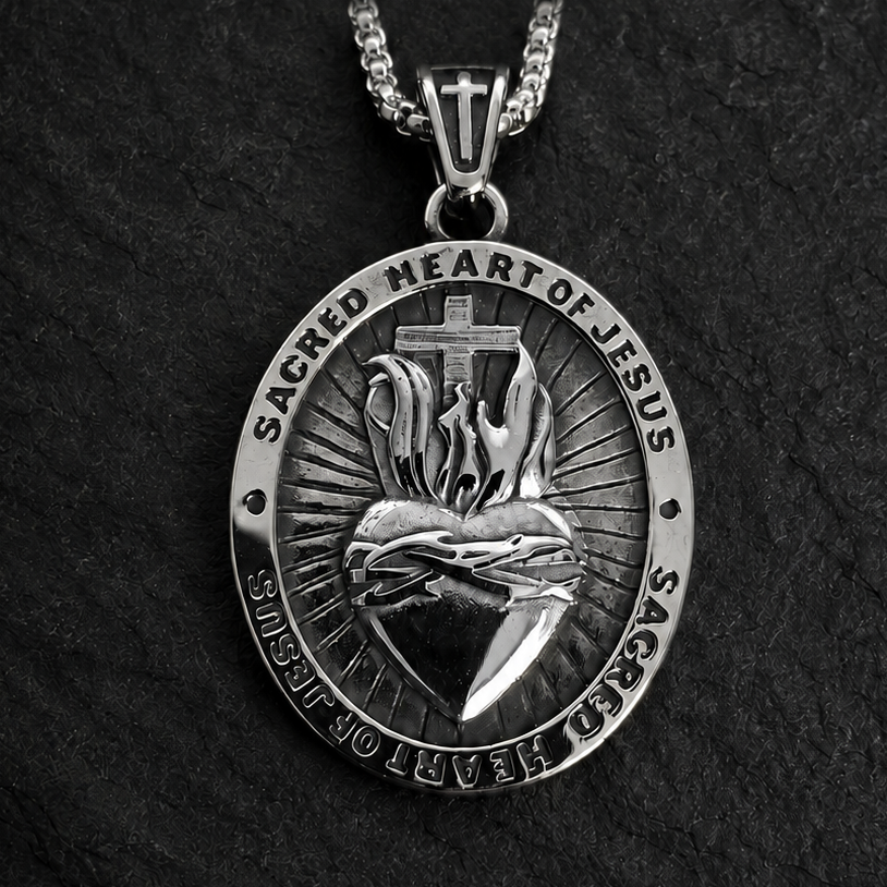 Vowryn Sacred Flame Reversible Medallion
